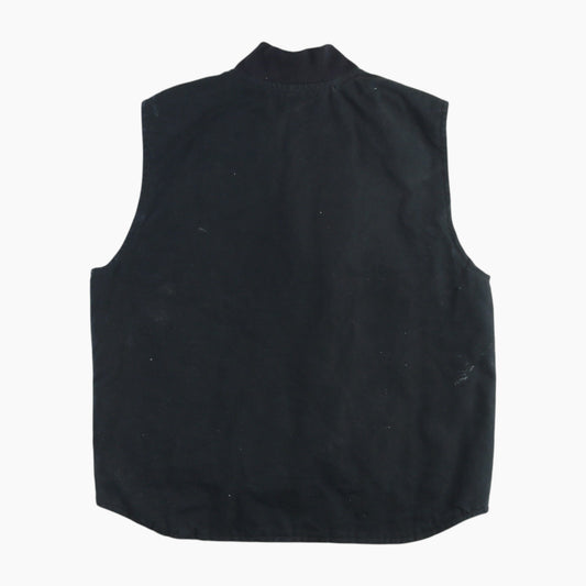 Lined Vest - Black