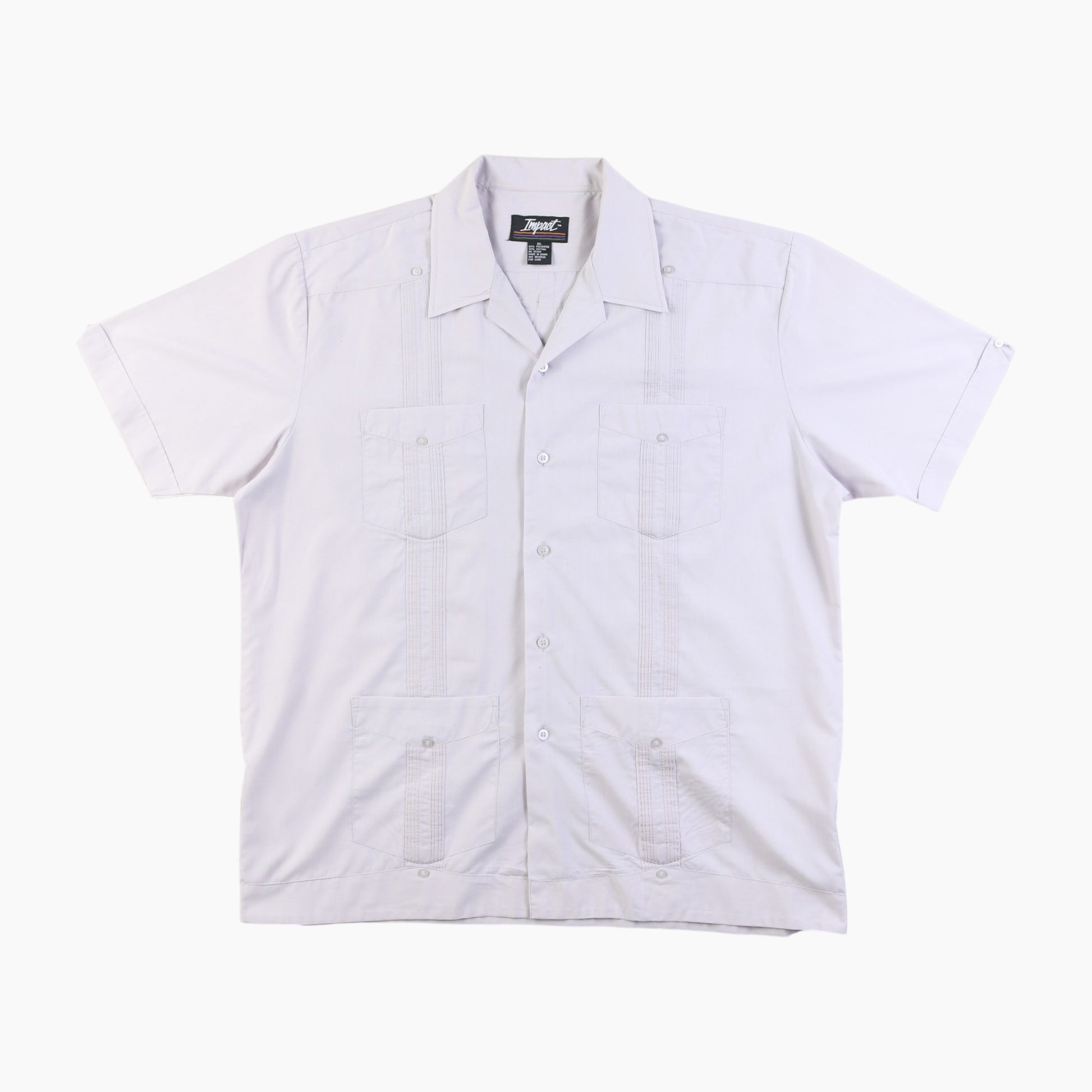 Vintage Cuban Guayabera Shirt