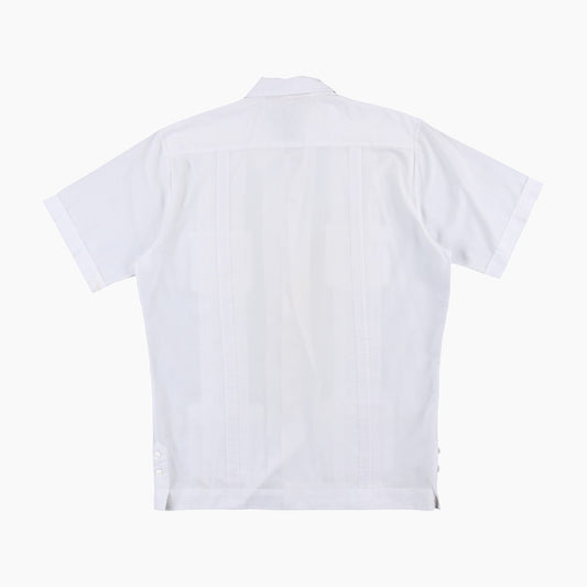 Vintage Cuban Guayabera Shirt