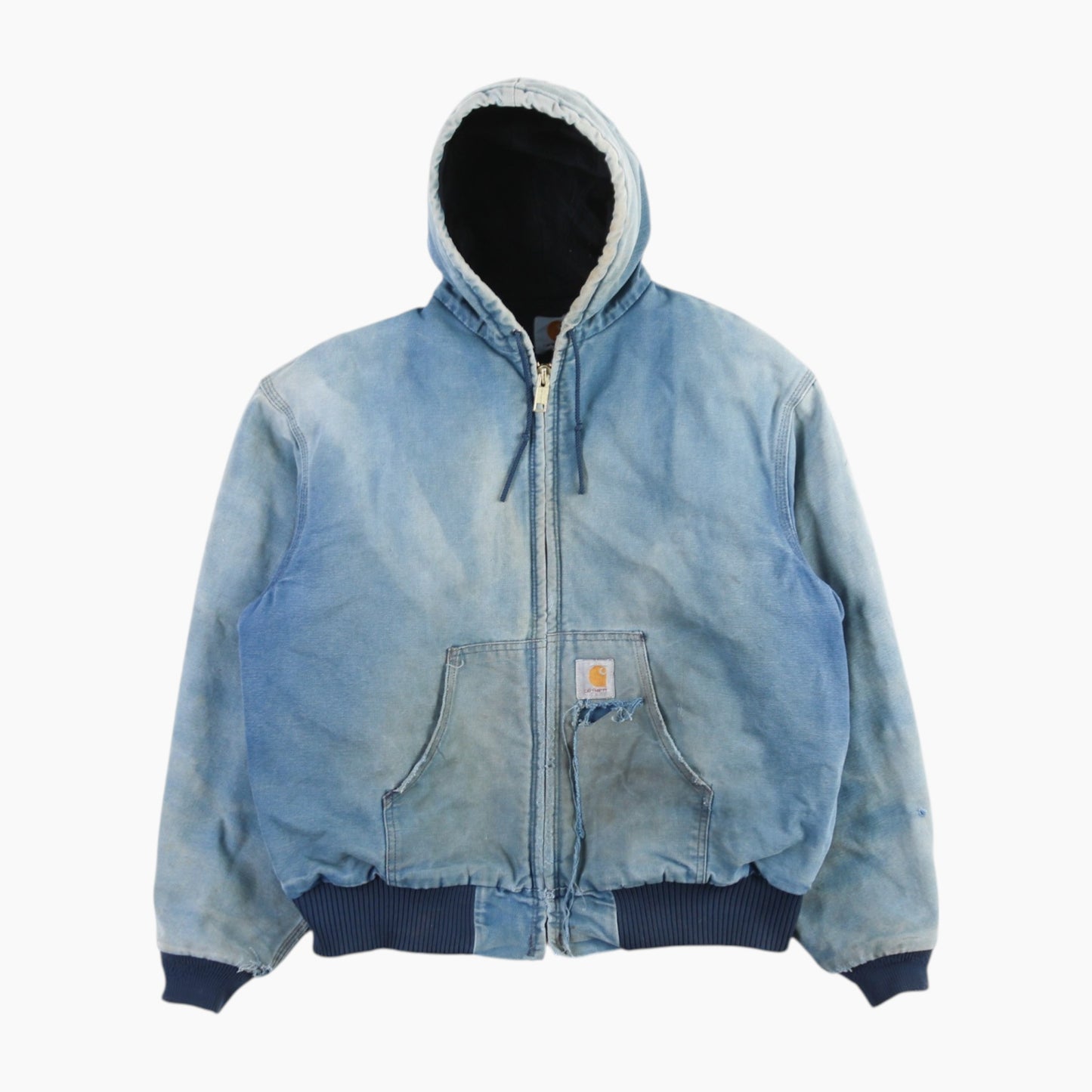 Hooded Active Jacket - Blue