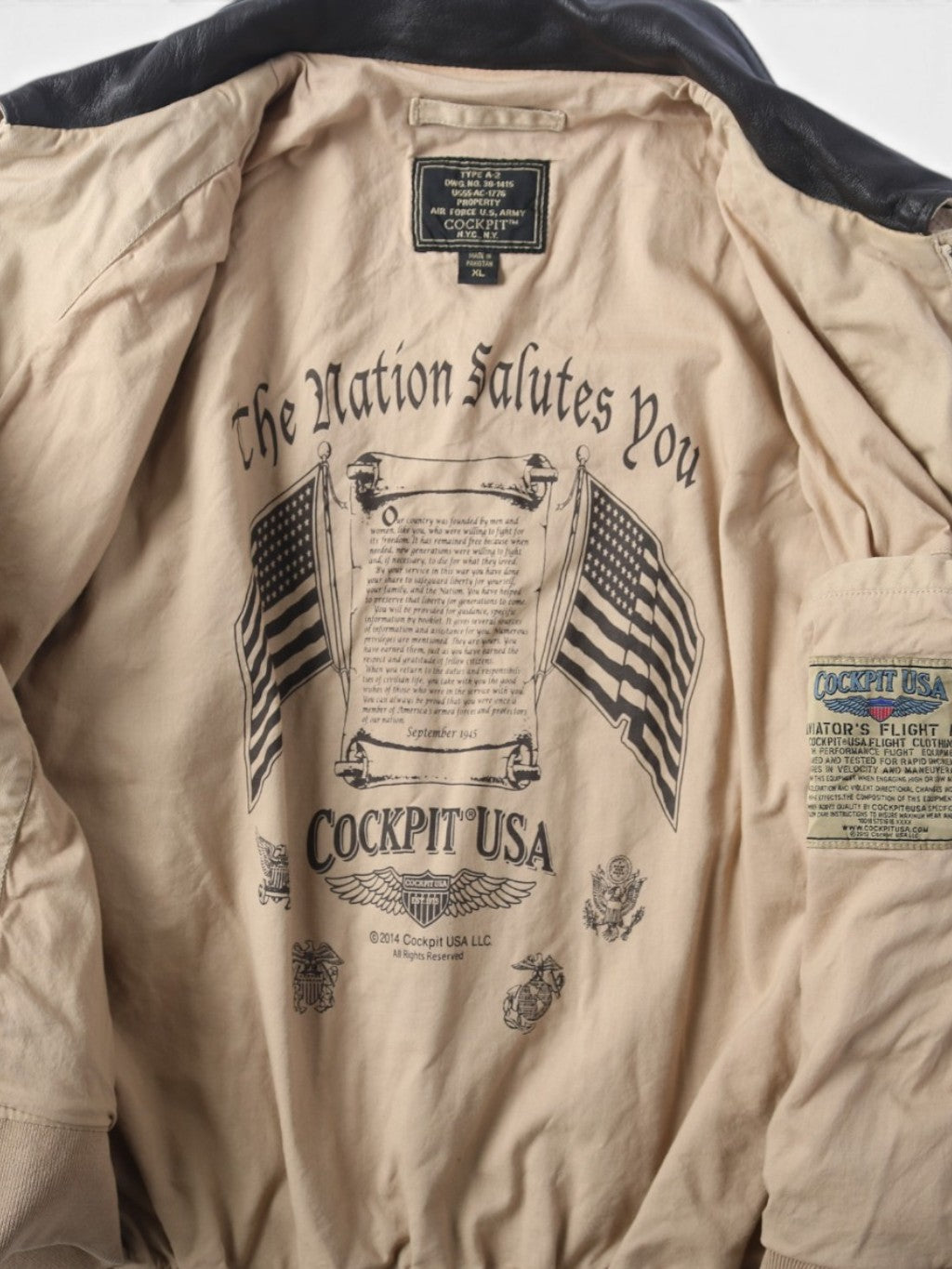 Vintage A-2 Bomber Jacket