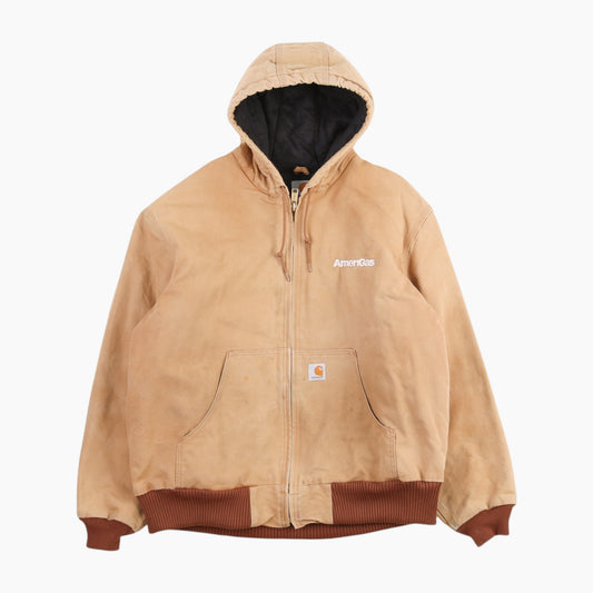 Hooded Active Jacket - Beige