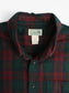 Vintage Flannel Shirt - Red Check