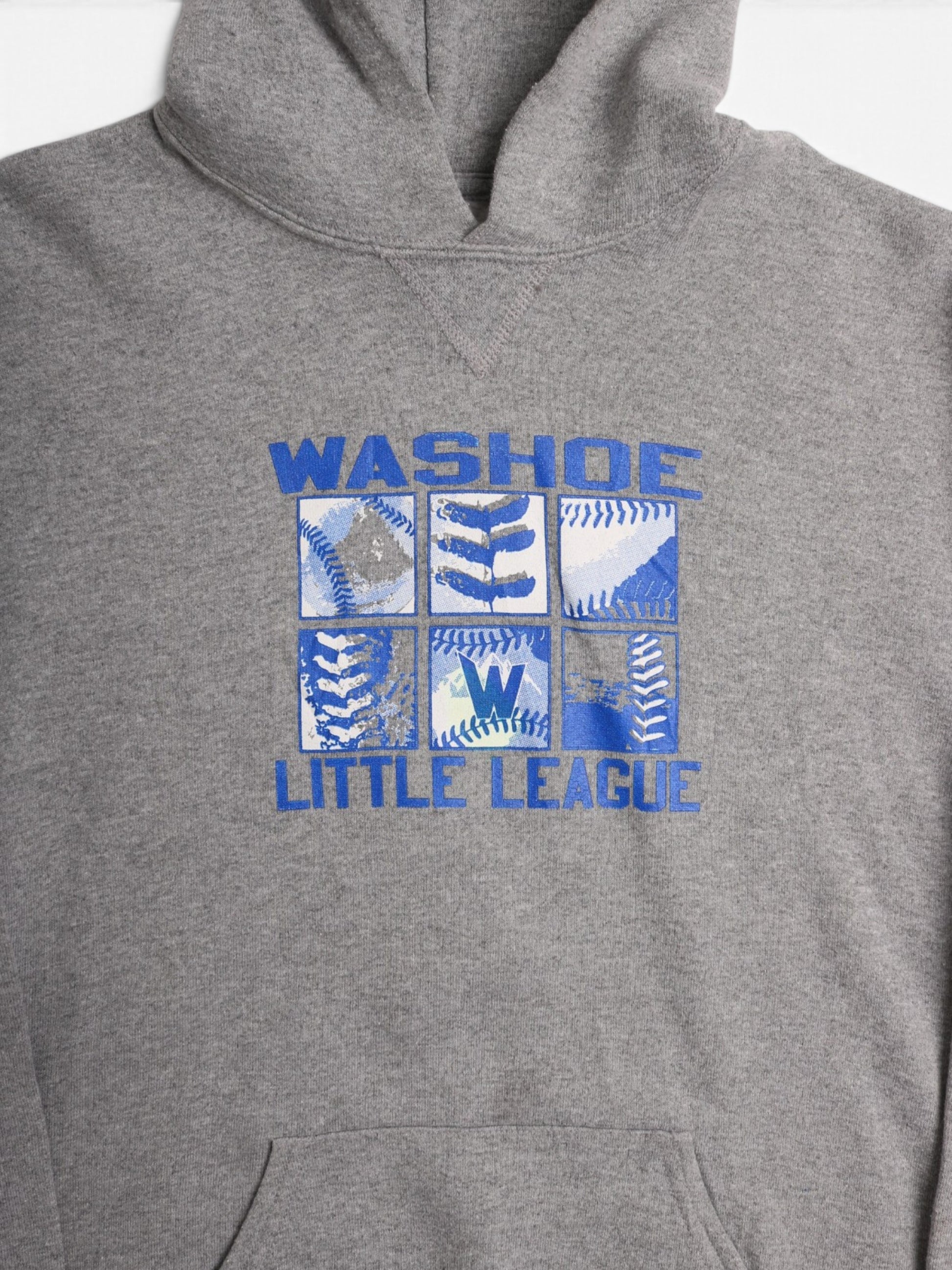 Vintage 'Washoe Little League' Hooded Sweatshirt