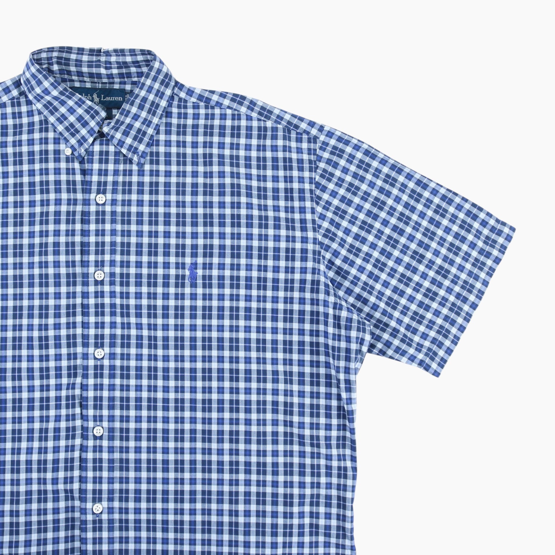 Vintage Shirt - Blue Check