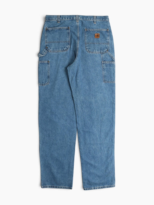 Vintage Double Knee Work Pants - Denim - 36/36