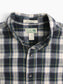 Vintage Flannel Shirt - Navy