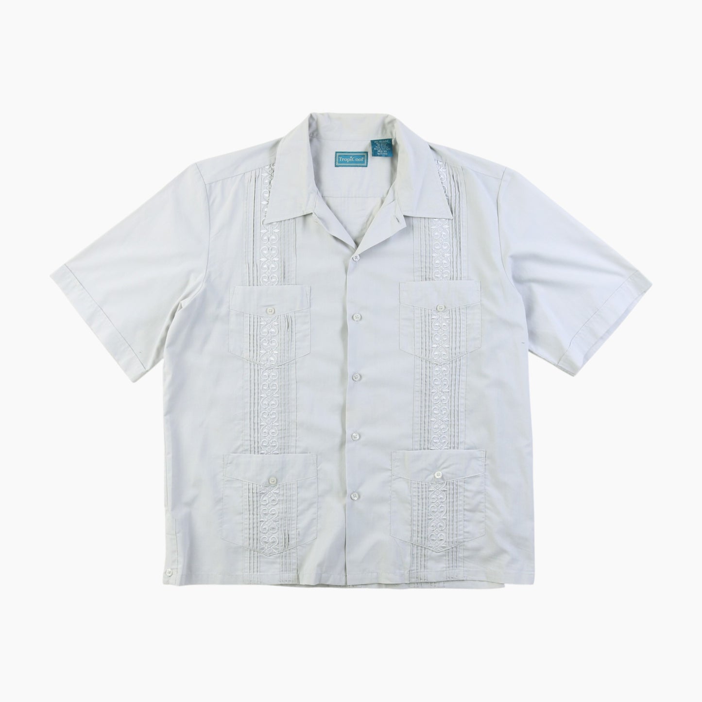 Vintage Cuban Guayabera Shirt