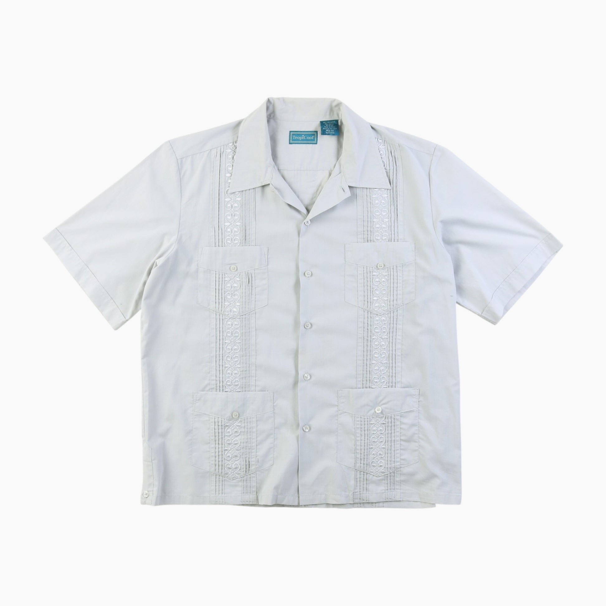 Vintage Cuban Guayabera Shirt