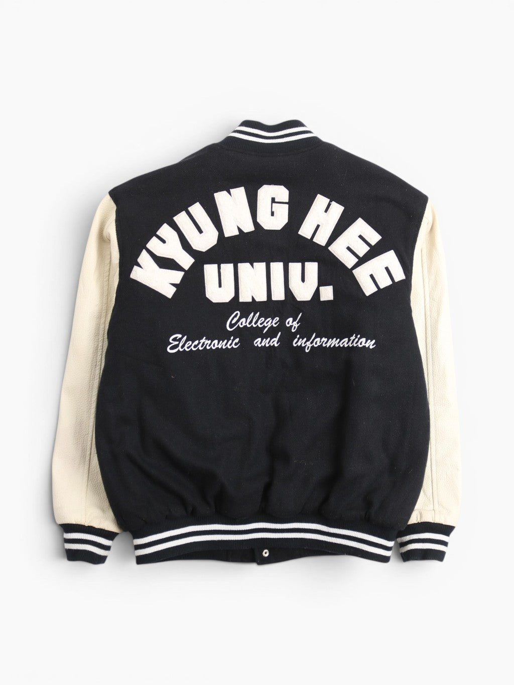 Vintage Varsity 'KH' Bomber Jacket