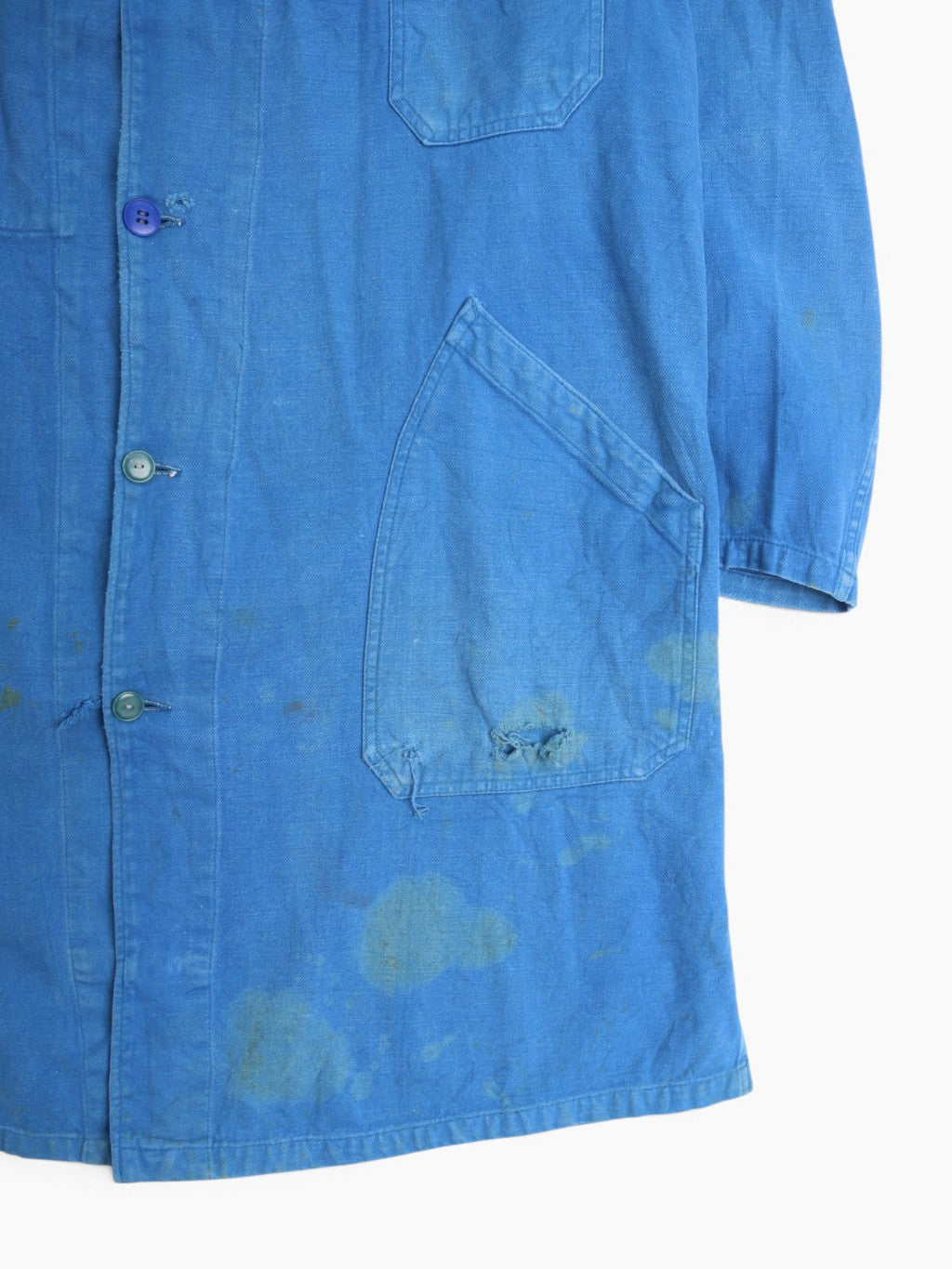 Vintage Shop Coat - Blue