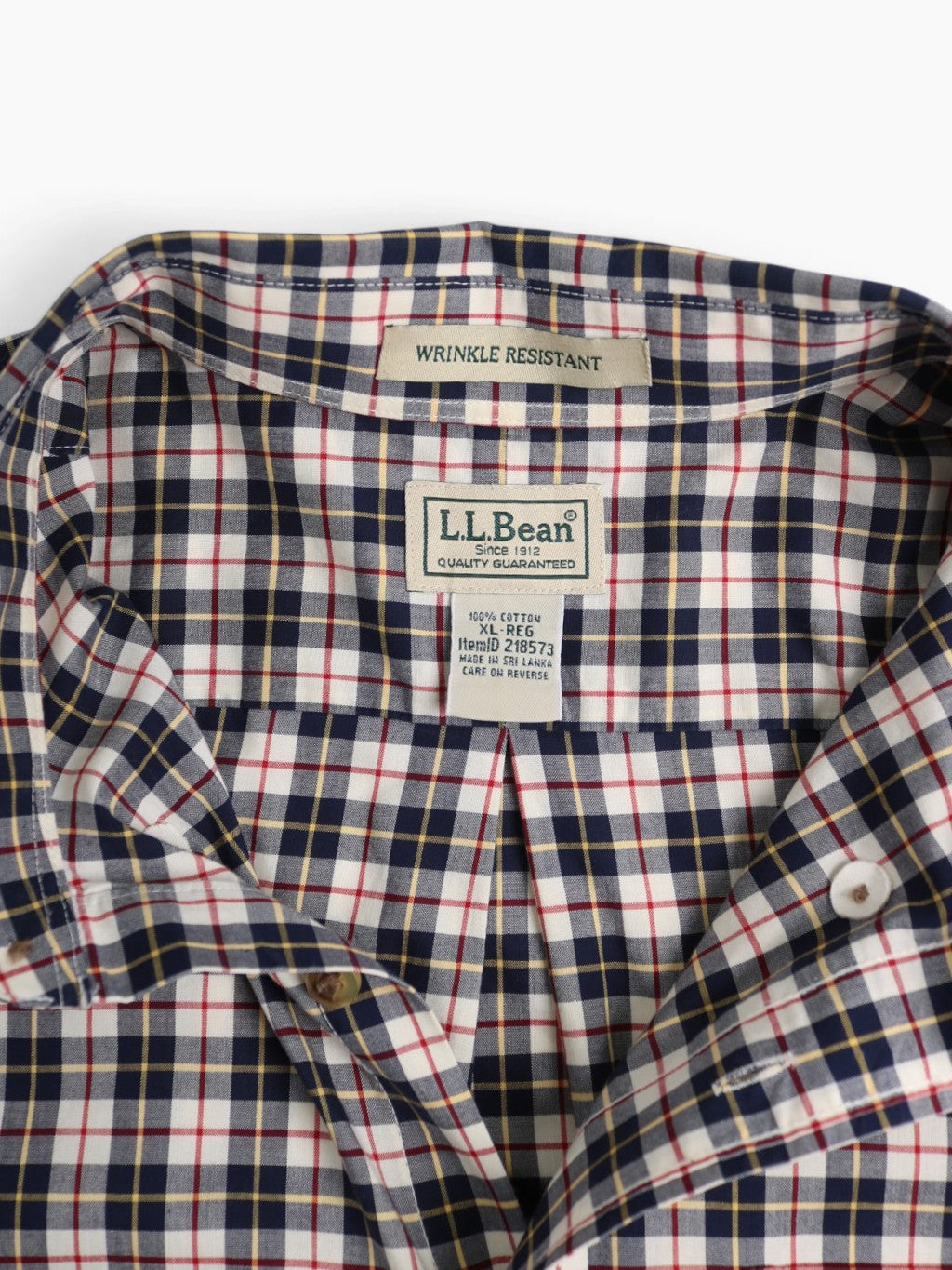 Vintage Flannel Shirt - Navy Check