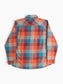 Vintage Flannel Shirt - Blue Check