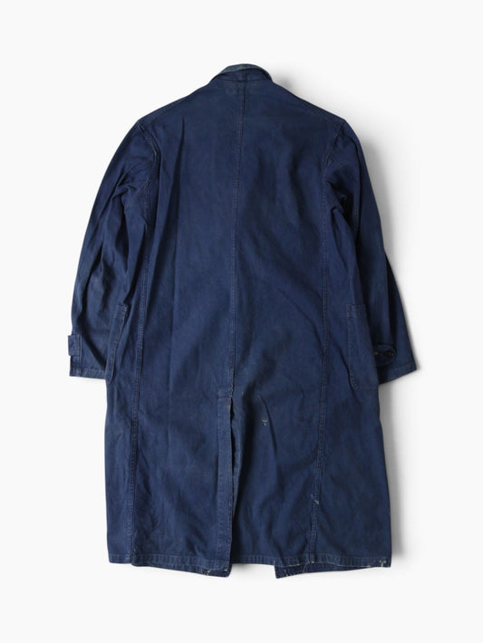 Vintage Shop Coat - Blue