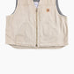 Lined Vest - Beige