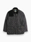 Vintage Quilted Hunting Jacket - Black