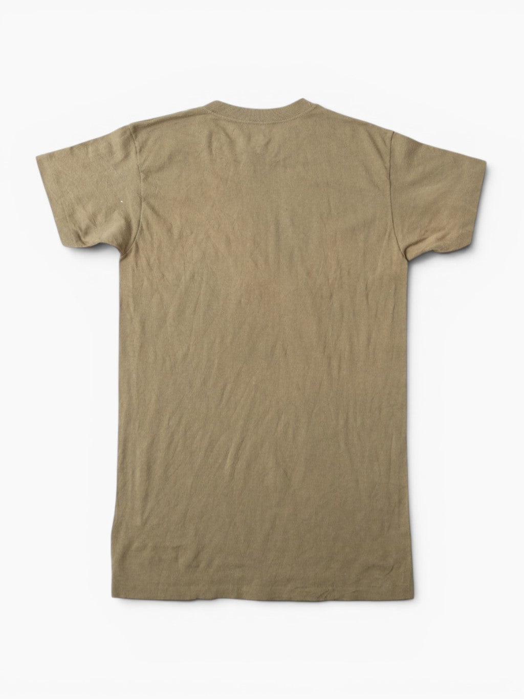 Khaki Single Stitch T-Shirt