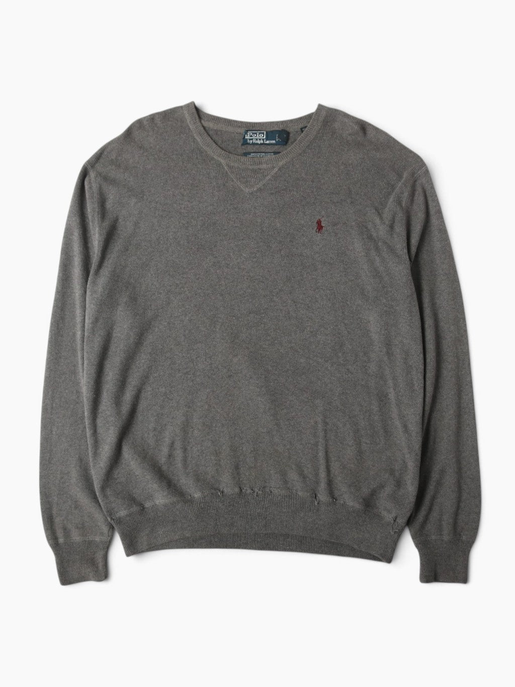 Ribbed Knit Crew Neck