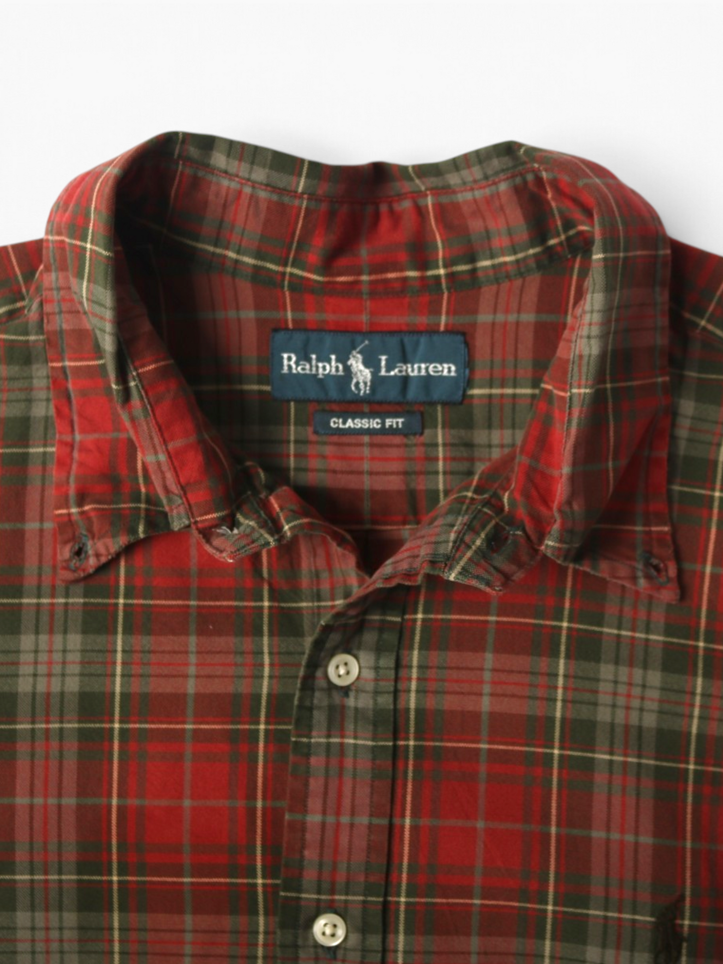Vintage Shirt - Red Check
