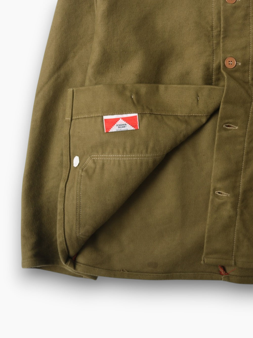 Vintage Moleskin Chore Jacket - Green