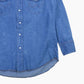 Western Denim Shirt - Blue