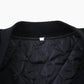 Vintage Varsity 'P' Bomber Jacket - Black