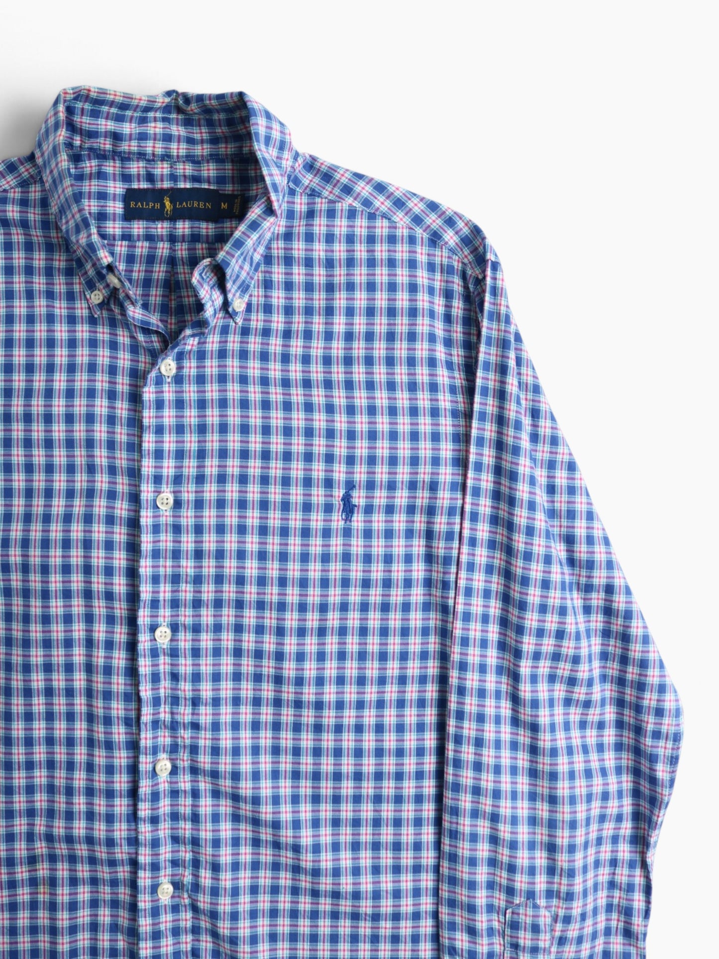 Vintage Shirt - Blue Check