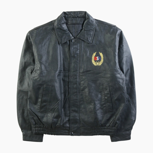 USA Olympics Leather Jacket