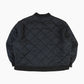 Quilted Bomber Jacket - Black