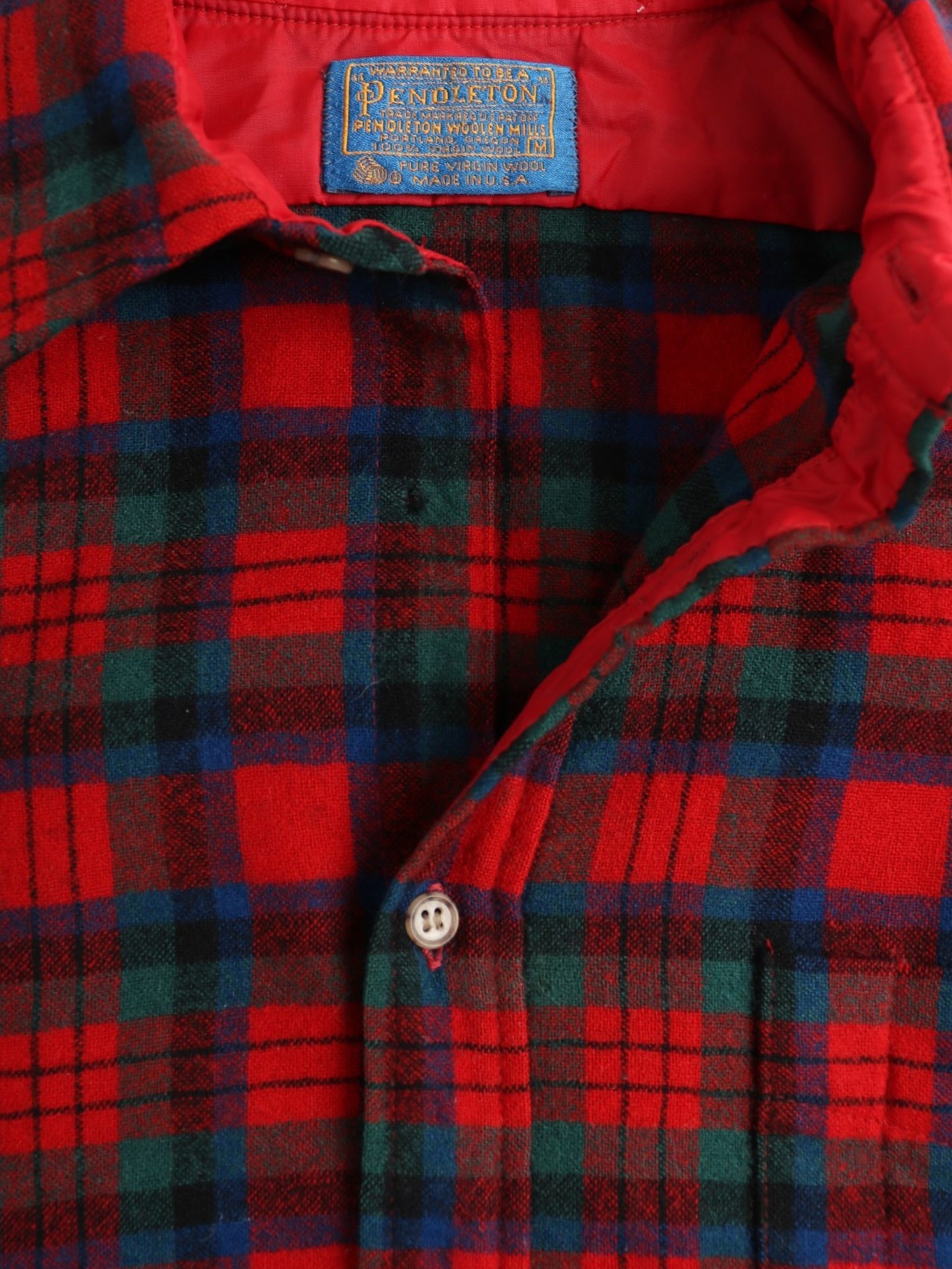 Vintage Flannel Shirt - Red