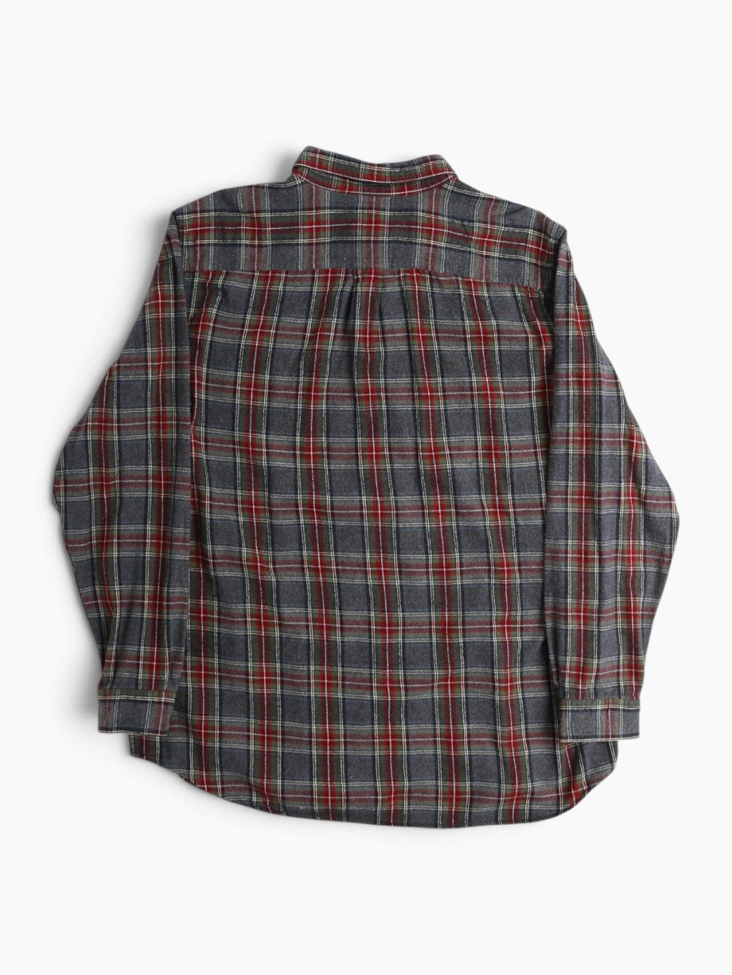 Vintage Flannel Shirt - Grey Check