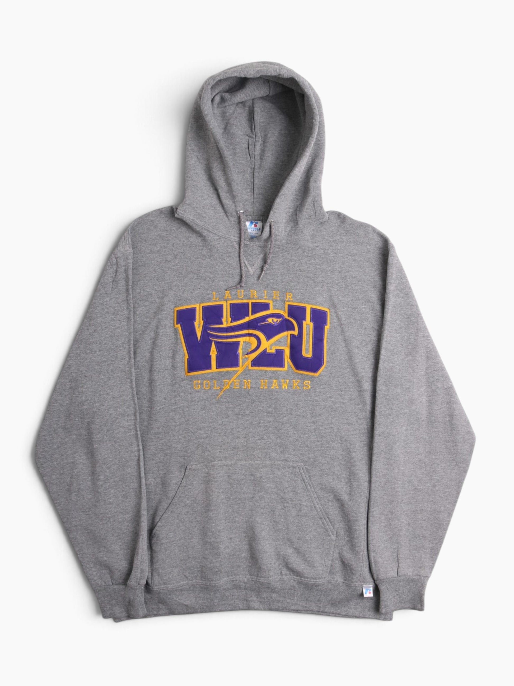 Vintage 'Golden Hawks' Hooded Sweatshirt