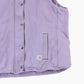 Lined Vest - Purple
