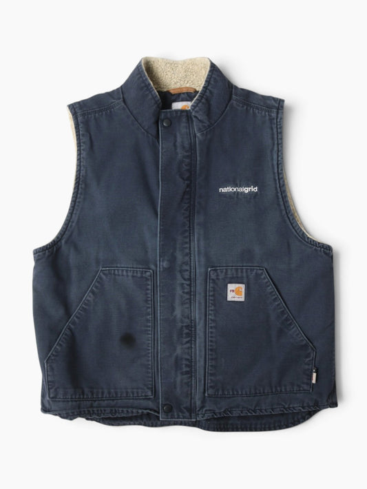 Lined Vest - Blue
