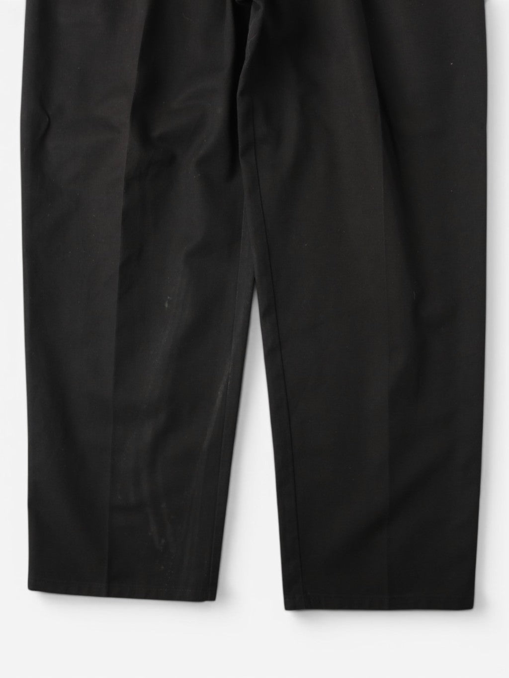 Pleated Work Pants - Black - 34/32