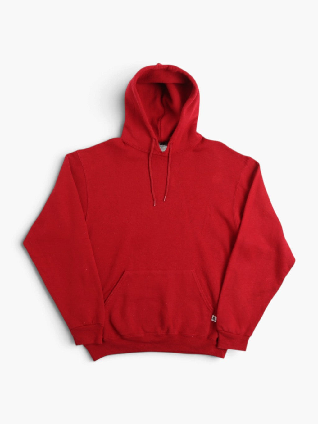 Vintage Hooded Sweatshirt - Red