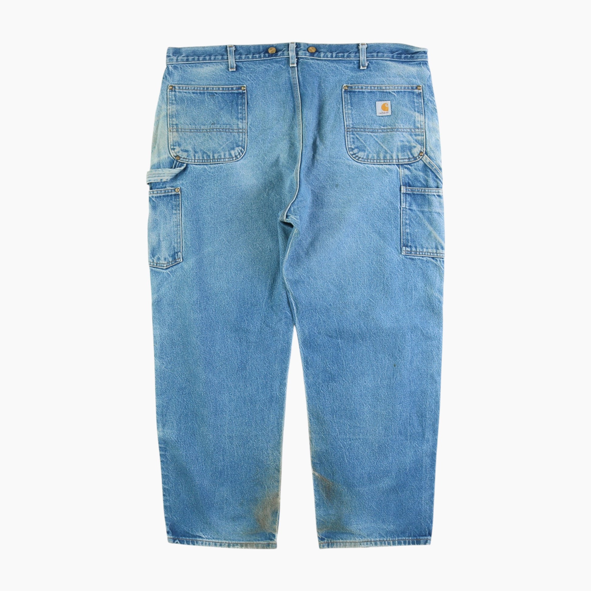 Vintage Double Knee Carpenter Pants - Denim - 44/30