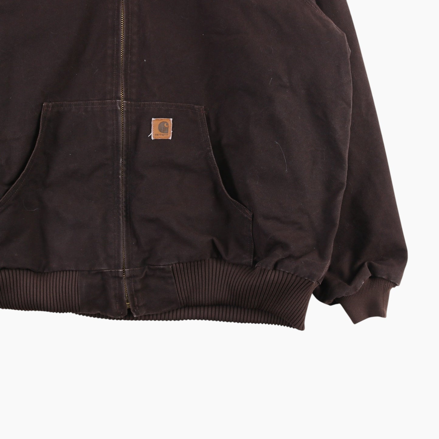 Hooded Active Jacket - Brown