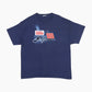Vintage 'National Guard' T-shirt - Navy