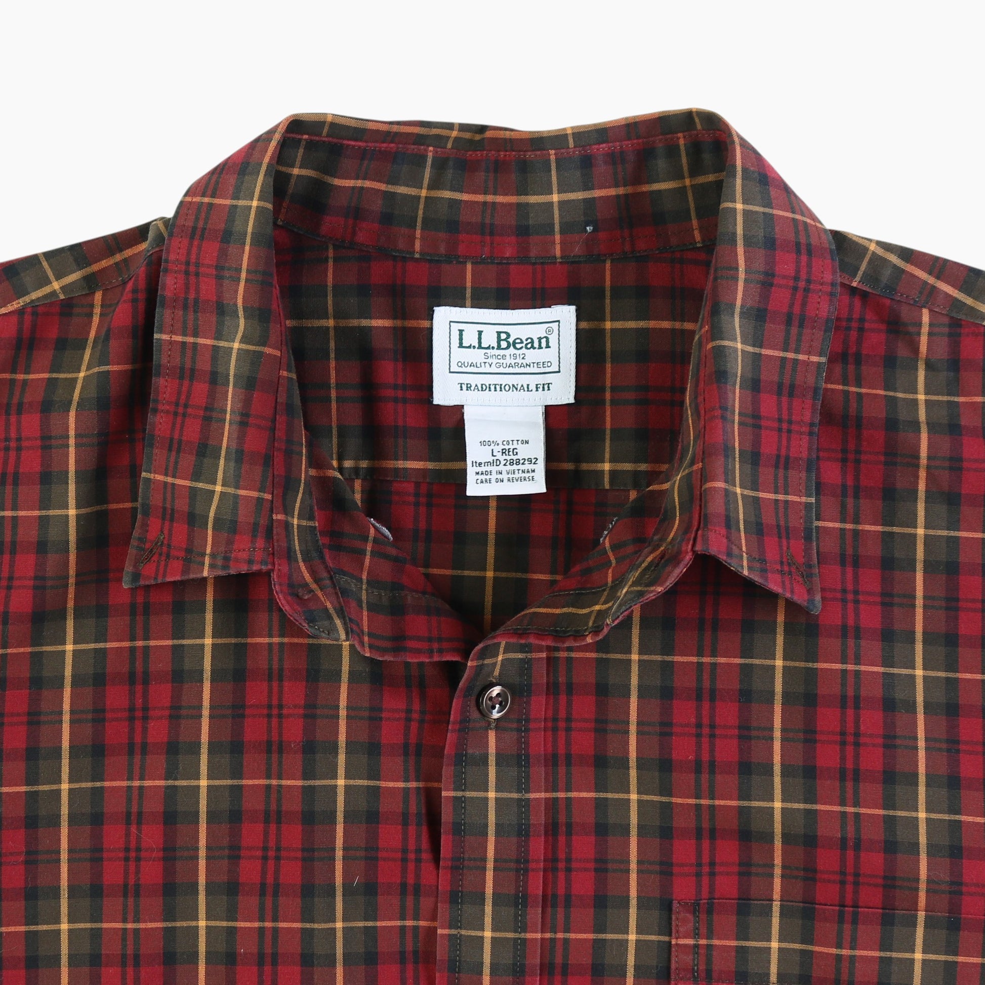 Vintage Shirt - Red Check