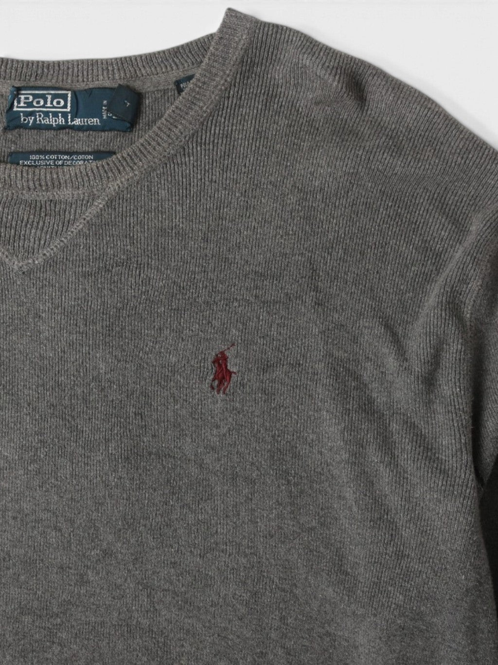 Ribbed Knit Crew Neck