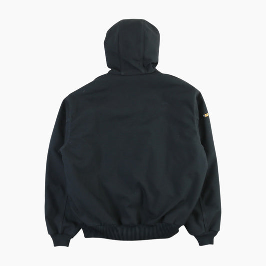 Hooded Active Jacket - Black