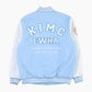 Vintage Varsity 'K' Bomber Jacket - Blue