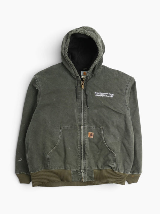 Active Hooded Jacket - Green