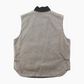 Lined Vest - Brown