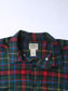 Vintage Flannel Shirt - Red Check