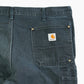Vintage Double Knee Carpenter Pants - Black - 40/32