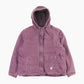 Hooded Active Jacket - Purple