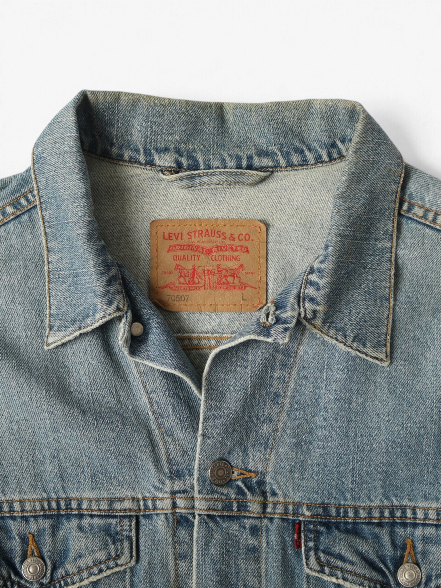 Vintage Denim Trucker Jacket
