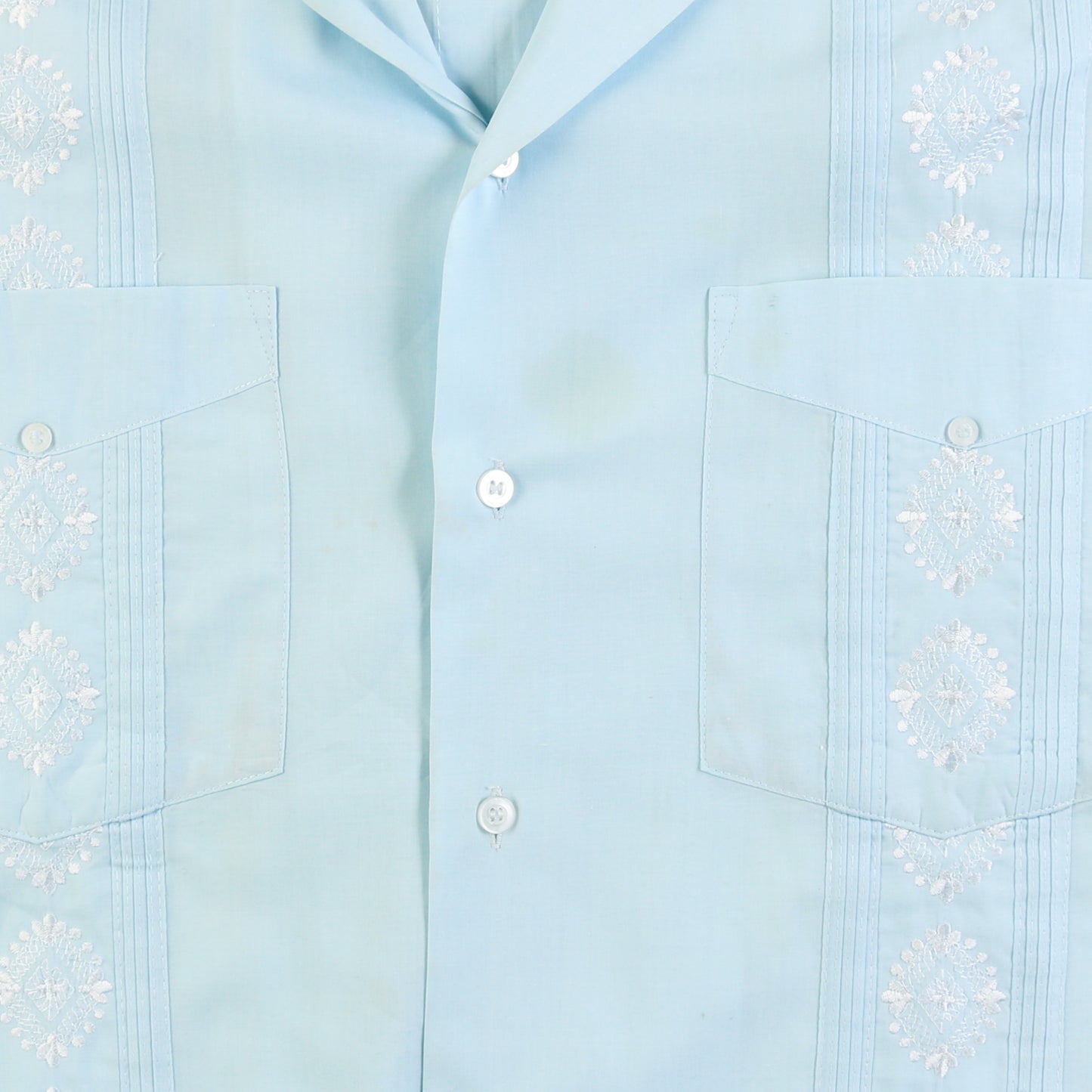 Vintage Cuban Guayabera Shirt